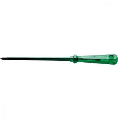 Imagem de Chave de Fenda Isolada Ponta Cruzada em Aço Cromo Vanádio 6x250 mm (1/4x10") Tramontina PRO