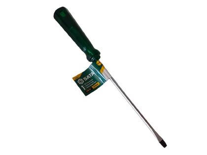 Imagem de Chave Fenda Sata 3/16 x 8" Nº1 x 200mm Cromo Aço Vanadium