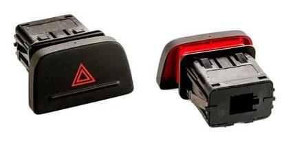 Imagem de Chave pisca alerta vw gol/saveiro g6 2012/2016