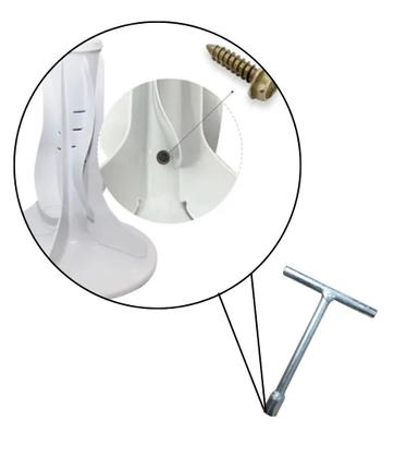 Imagem de Chave T Canhão 5/16 Para Agitador Brastemp Consul 8 Blades