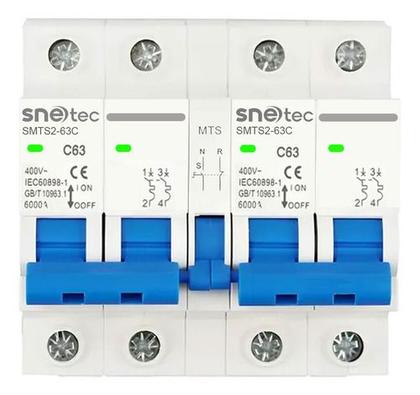 Imagem de Chave Transferência Manual Snetec MTS 2P Rede Solar Gerador