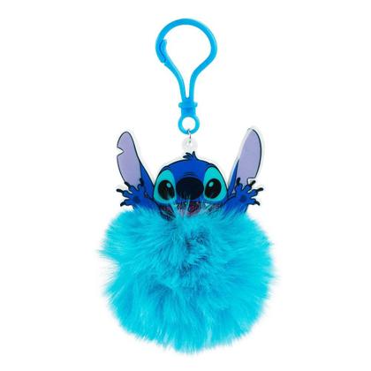 Imagem de Chaveiro Azul Pom Pom Stitch 10cm - Disney