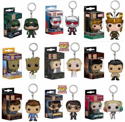 Imagem de Chaveiro Funko Pop Keychain Personagem Filmes, Rocks, Série
