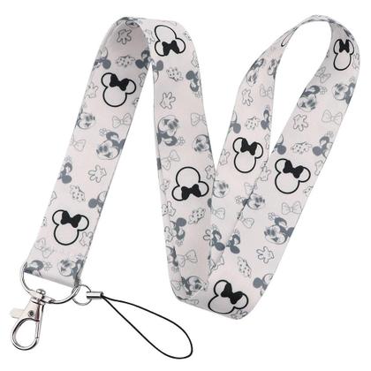 Imagem de Chaveiro Mickey e Minnie - Porta-Cartão, Crachá e Celular com Cordão