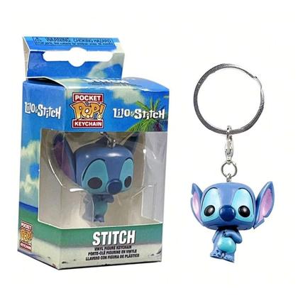 Imagem de Chaveiro Tipo Pocket Pop Funko, Figuras de Ação Anime Lilo Stitch