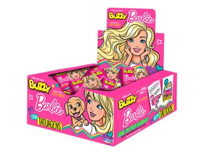 Imagem de Chiclete Barbie Buzzy Tutti Frutti C/ 90 Unid 360g