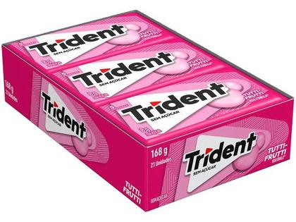 Imagem de Chiclete Trident 5s Tutti-Frutti Sem Açúcar