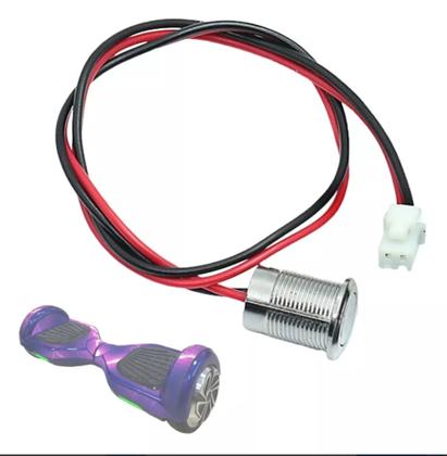 Imagem de Chicote Conector De Carga 2 Fios - 3 Pinos Para Hoverboard