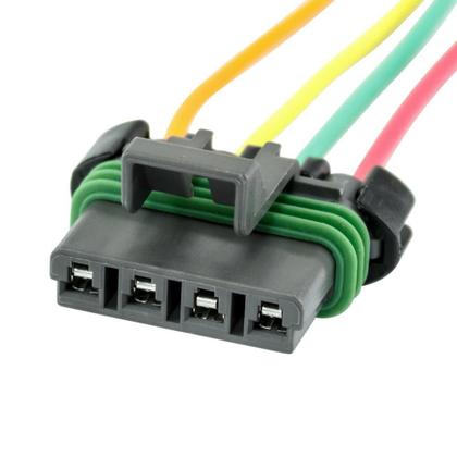 Imagem de Chicote Tampa da Bomba de Combustível Cobalt Cruze Onix Prisma Sonic 4 Vias Fêmea - R7 - ETE7898