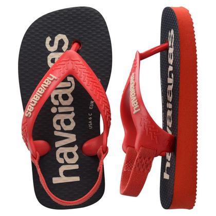 Imagem de Chinelo Havaianas Baby Logomania Masculino