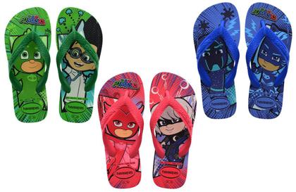 Imagem de Chinelo Havaianas Infantil PJ Masks Heróis de Pijama