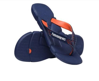 Imagem de Chinelo Havaianas Ortopédico Power 2.0 Azul Anatômico 0306 Verão - Masculino