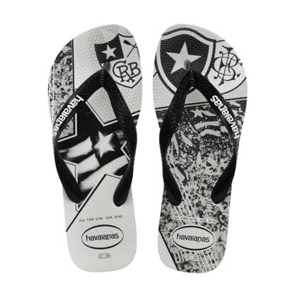 Imagem de Chinelo Havaianas Top Botafogo Oficial Times Original Unissex Adulto Confortável