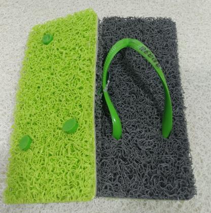 Imagem de Chinelos Apaju, duplo capacho (tapetinho) quadrado