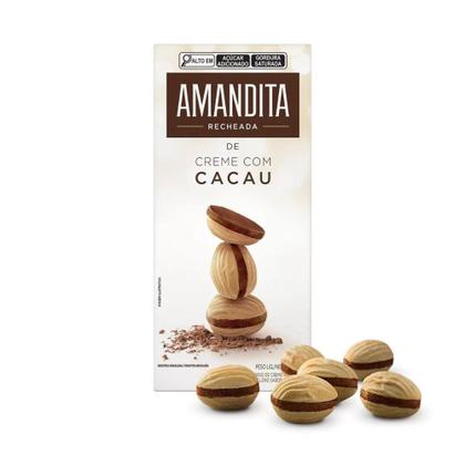 Imagem de Chocolate Amandita Wafer com Creme de Cacau Lacta 200g
