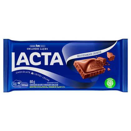 Imagem de Chocolate Lacta Ao Leite 80g