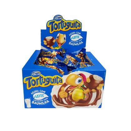Imagem de Chocolate Tortuguita 18g Cada C/24un:Baunilha