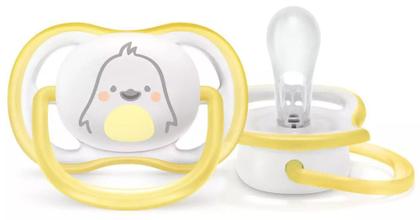 Imagem de Chupeta Avent Ultra Air 0-6 meses Amarela - Philips Avent