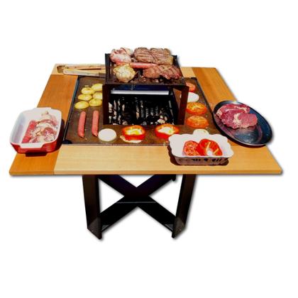 Imagem de Churrasqueira Estação Gourmet Com Quadro De Segurança