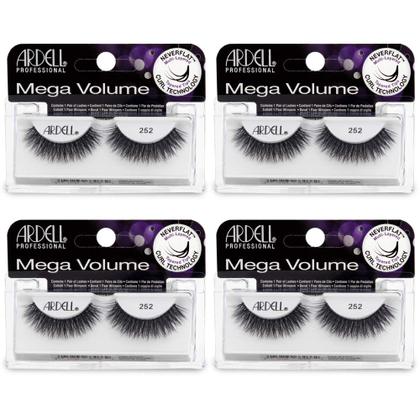Imagem de Cílios postiços Ardell Mega Volume Lash 252 com tecnologia Curl