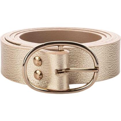 Imagem de Cinto Feminino Couro Clássico Fivela Metálica Trendy Moda Dk307 Dakota