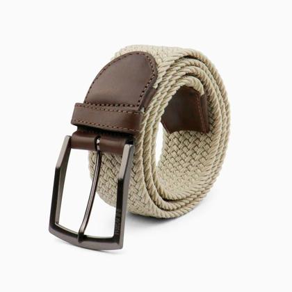 Imagem de Cinto Masculino Ferracini Flex Elástico Trançado Bege - FC60