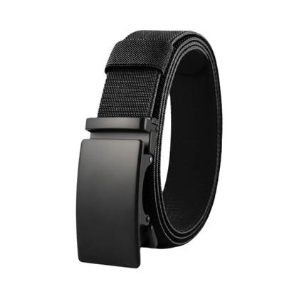 Imagem de Cinto Tático Masculino De Tamanho Grande Em Nylon Elástico Com Fivela De Metal 115-150CM