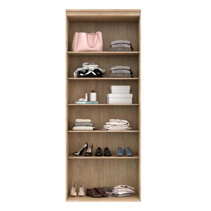 Imagem de Closet Modulado Sem Portas com Prateleiras 90 cm MDF Lotus Belmax