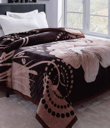 Imagem de Cobertor Casal Jolitex Rashel Grosso Quente 1,80x2,20m Tango