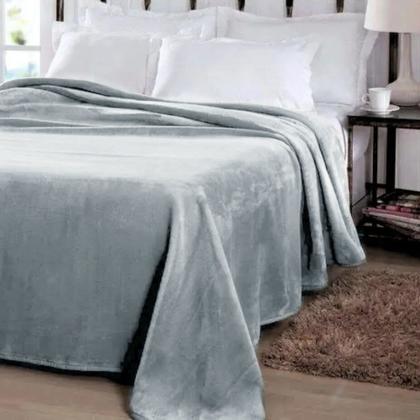 Imagem de Cobertor King Corttex Living Art Chamonix Cinza - 701032