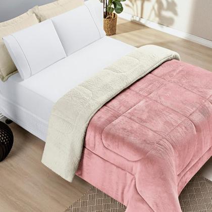 Imagem de Cobertor King Size Grosso Everest Cobredom Luxo La Carneiro FofinhoeQuentinho