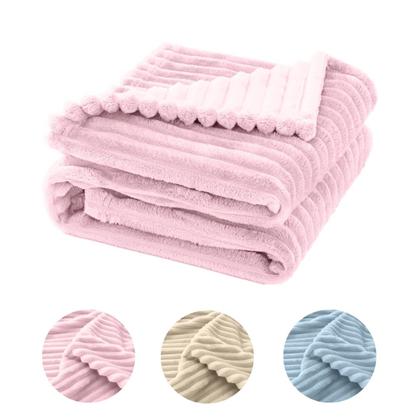 Imagem de Cobertor Manta Bebê Wave Berço Duplo Antialérgico Rosa