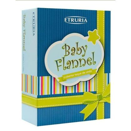 Imagem de Cobertor Manta Infantil Bebe Flannel Toque De Seda - Etruria