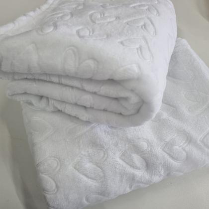 Imagem de Cobertor Microfibra 3D Manta Para Bebe Menina Menino Premium Alto Relevo Quentinhas Super Macia 100x80 cm