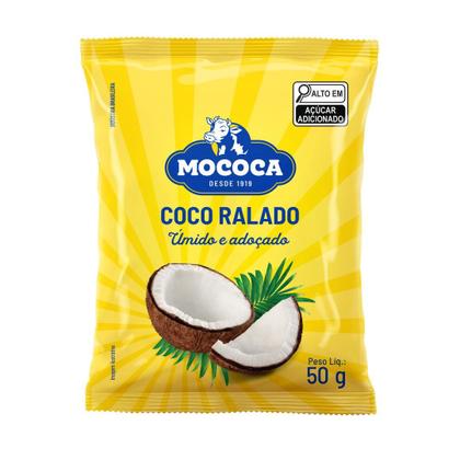 Imagem de Coco Ralado Umido e Adoçado 50g Mococa