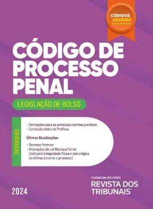 Imagem de Códigos Essenciais - Código de Processo Penal - Vol. 1
