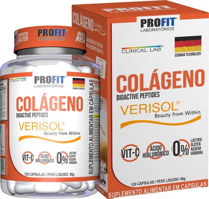 Imagem de Colágeno Verisol 120 Cáps Com Ácido Hialurônico - Profit Labs