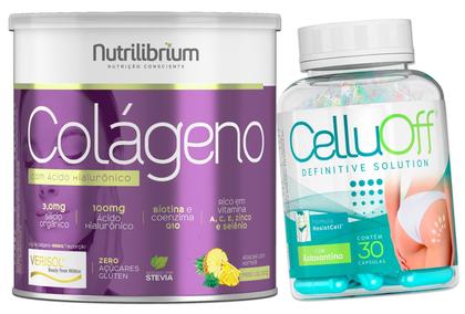 Imagem de Colágeno Verisol Ácido Hialurônico + Celluoff 30 Caps Nutrilibrium