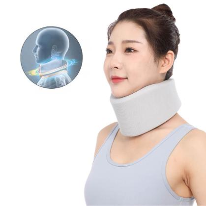 Imagem de Colar Cervical Espuma Apoio Pescoço Coluna Postura Dormir