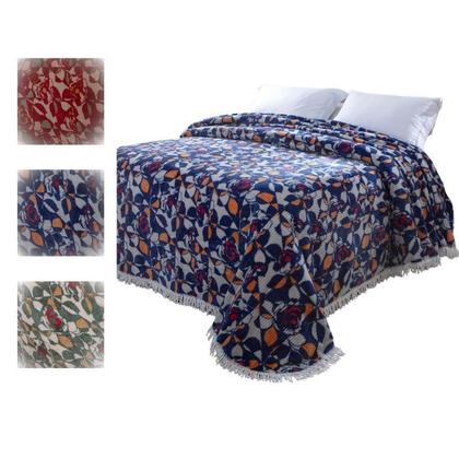 Imagem de Colcha Chenille Rafaela 220x240m ul - Toque Macio