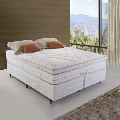 Imagem de Colchão King Molas Maxspring American 193x203x33cm Herval Branco