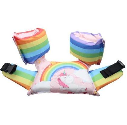 Imagem de Colete Salva Vidas Infantil Boia De Braço Até 25Kg Unicornio