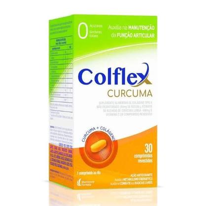 Imagem de Colflex Curcuma Colágeno Tipo II com 30 Comprimidos