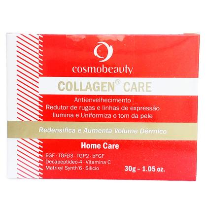 Imagem de Collagen Care, Cosmobeauty, Creme Antiflacidez Facial  Reduz Rugas Antiage, Colageno, Elastina, 30G