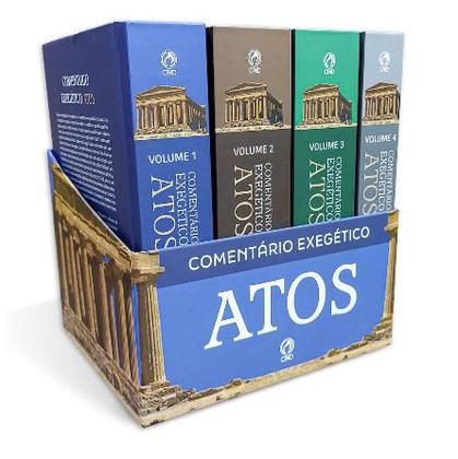 Imagem de Comentário Exegético Atos  Obra Completa  4 Volumes  Capa Dura  Craig S. Keener - CPAD