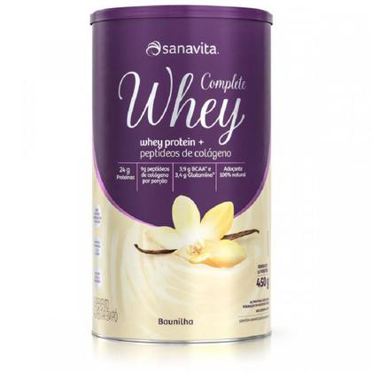 Imagem de Complete Whey Protein 450g - Sanavita