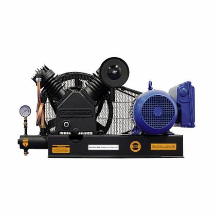 Imagem de Compressor de Ar A.Pressão Base Tri 5HP 220/380 Chiaperini