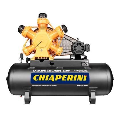 Imagem de Compressor de Ar Alta Pressão - Chiaperini CJ - 60 APW 425L - Motor Aberto - 27934 - Chiaperini