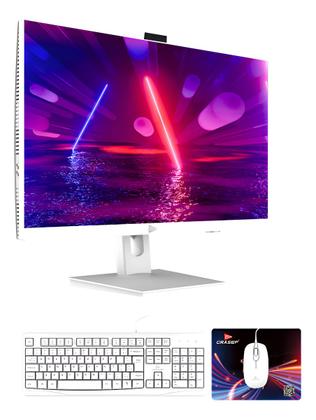 Imagem de Computador All In One 23.8 i7 - Memória 16gb - NVME 256 GB - Branco - Entrada para segundo SSD