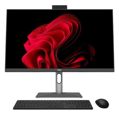 Imagem de Computador All In One 24", Intel Core I7 12700 12ª Geração, 16GB DDR4, SSD 512GB, Webcam, Wifi, Bluetooth, HQ Silver AIHQP-007